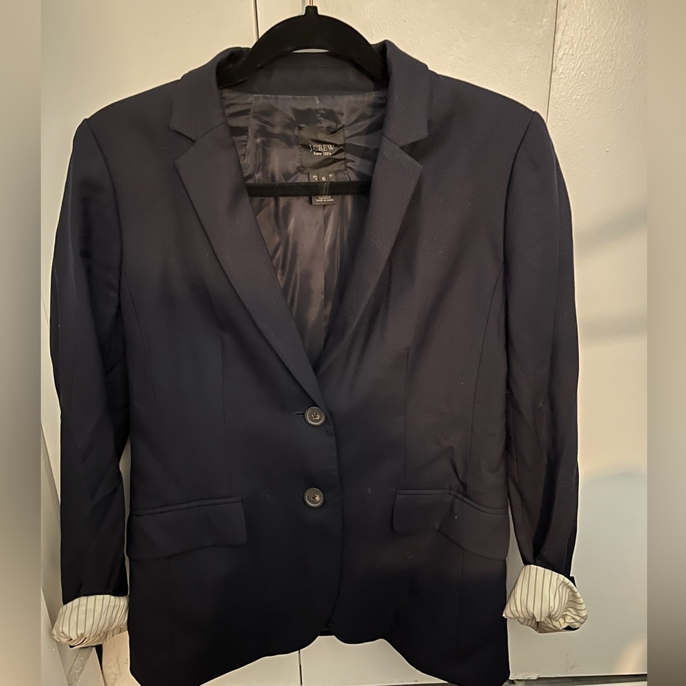 J Crew Navy Blazer